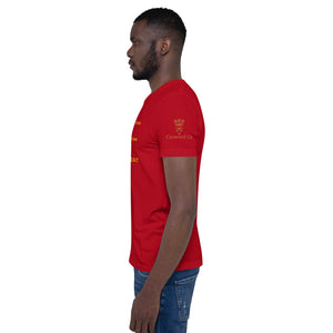 Threat? T-Shirt (Red) by Crowned Us